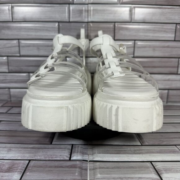 Circus NY by Sam Edelman Women's White Ester Platform Sandals Shoe Size 8-NEW - Picture 2 of 10